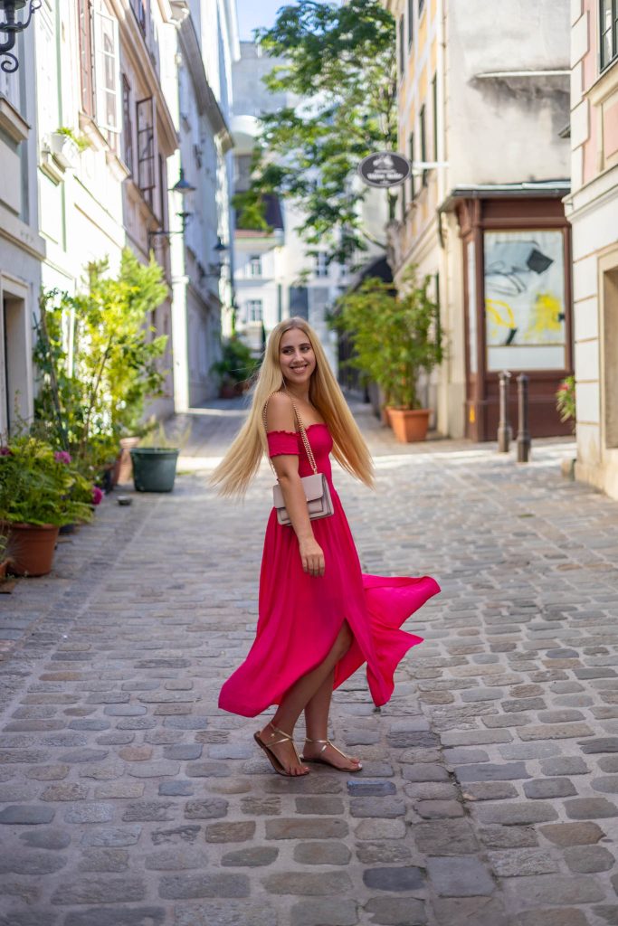 Gasse am Spielberg in Wien.